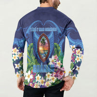 Guam Liberation Day Button Sweatshirt Pas Para I Chamoru LT05 - Polynesian Pride