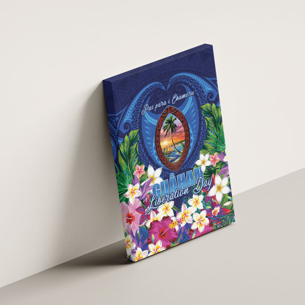 Guam Liberation Day Canvas Wall Art Pas Para I Chamoru LT05 - Polynesian Pride