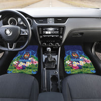 Guam Liberation Day Car Mats Pas Para I Chamoru LT05 Set 2pcs - Front Navy - Polynesian Pride