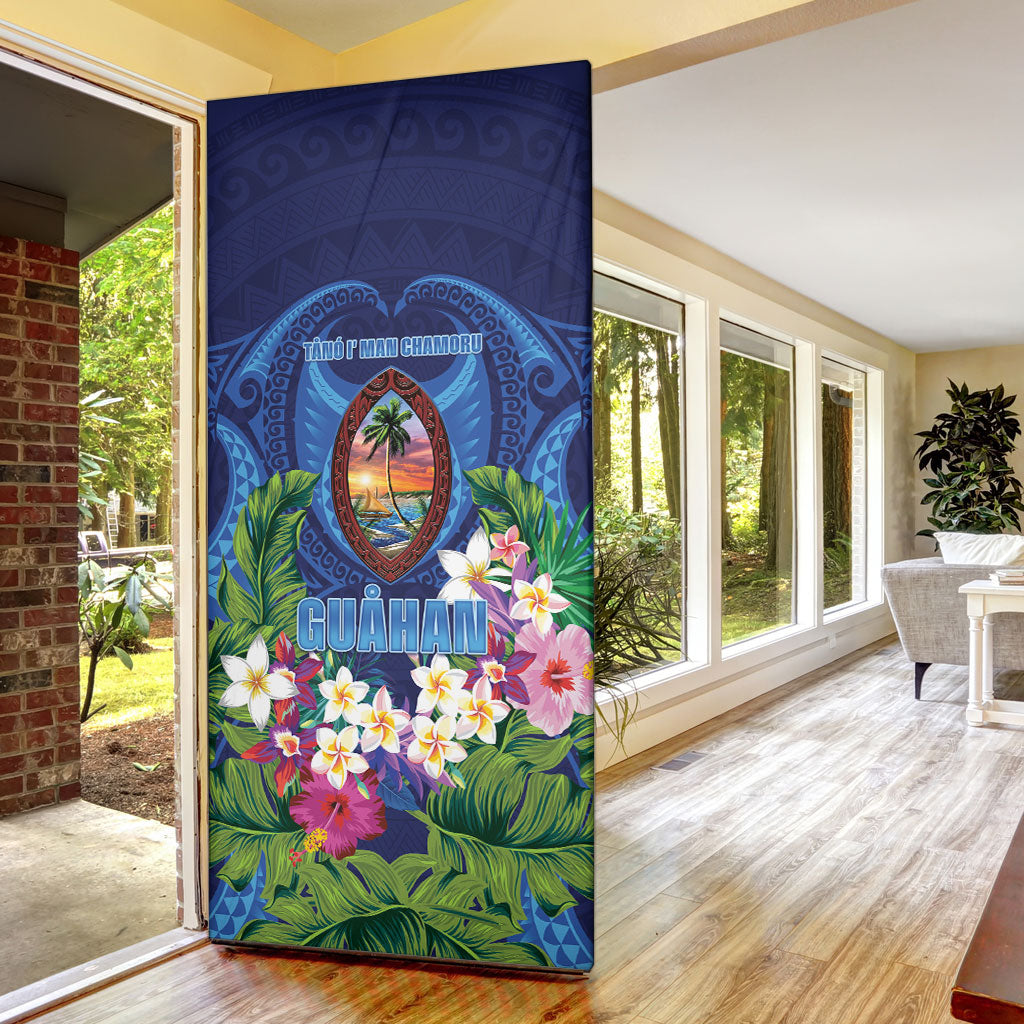 Guam Liberation Day Door Cover Pas Para I Chamoru LT05 - Polynesian Pride
