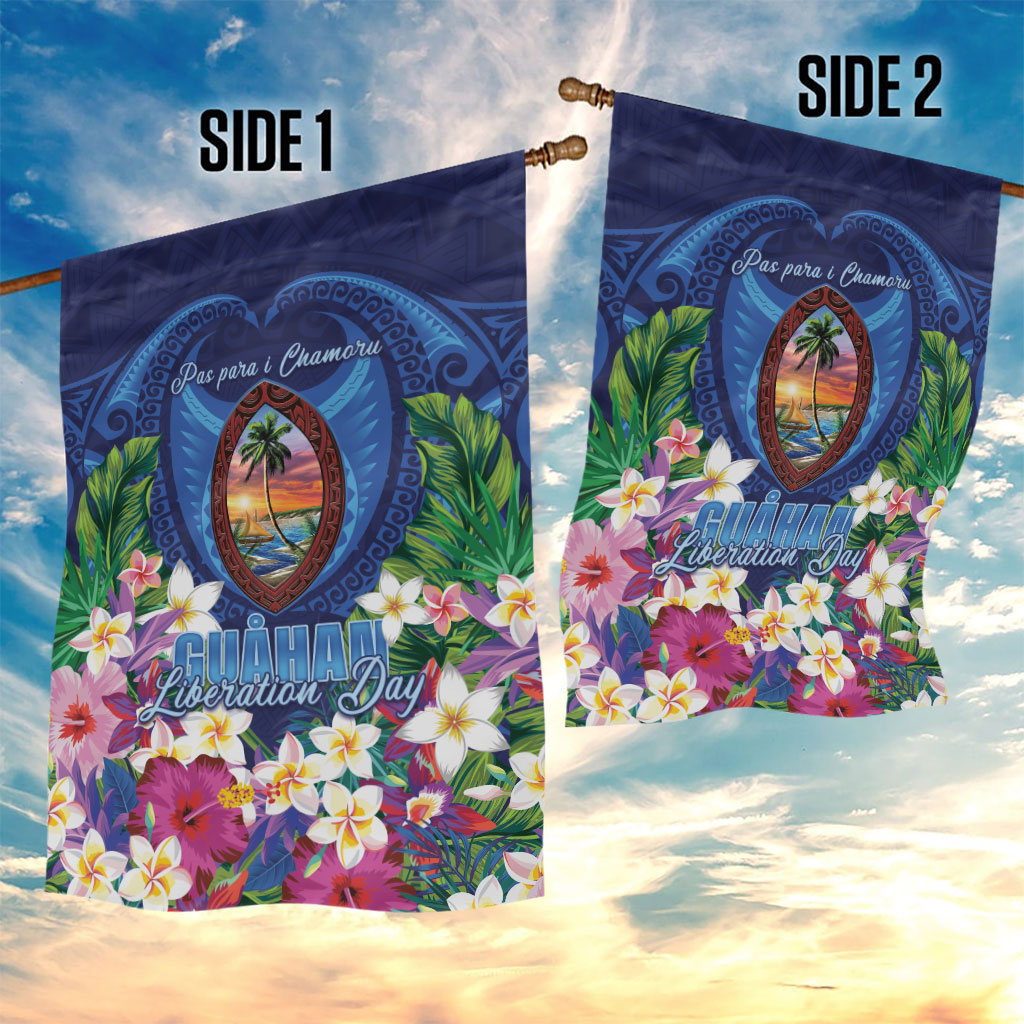 Guam Liberation Day Garden Flag Pas Para I Chamoru LT05 - Polynesian Pride