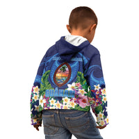 Guam Liberation Day Kid Hoodie Pas Para I Chamoru LT05 - Polynesian Pride