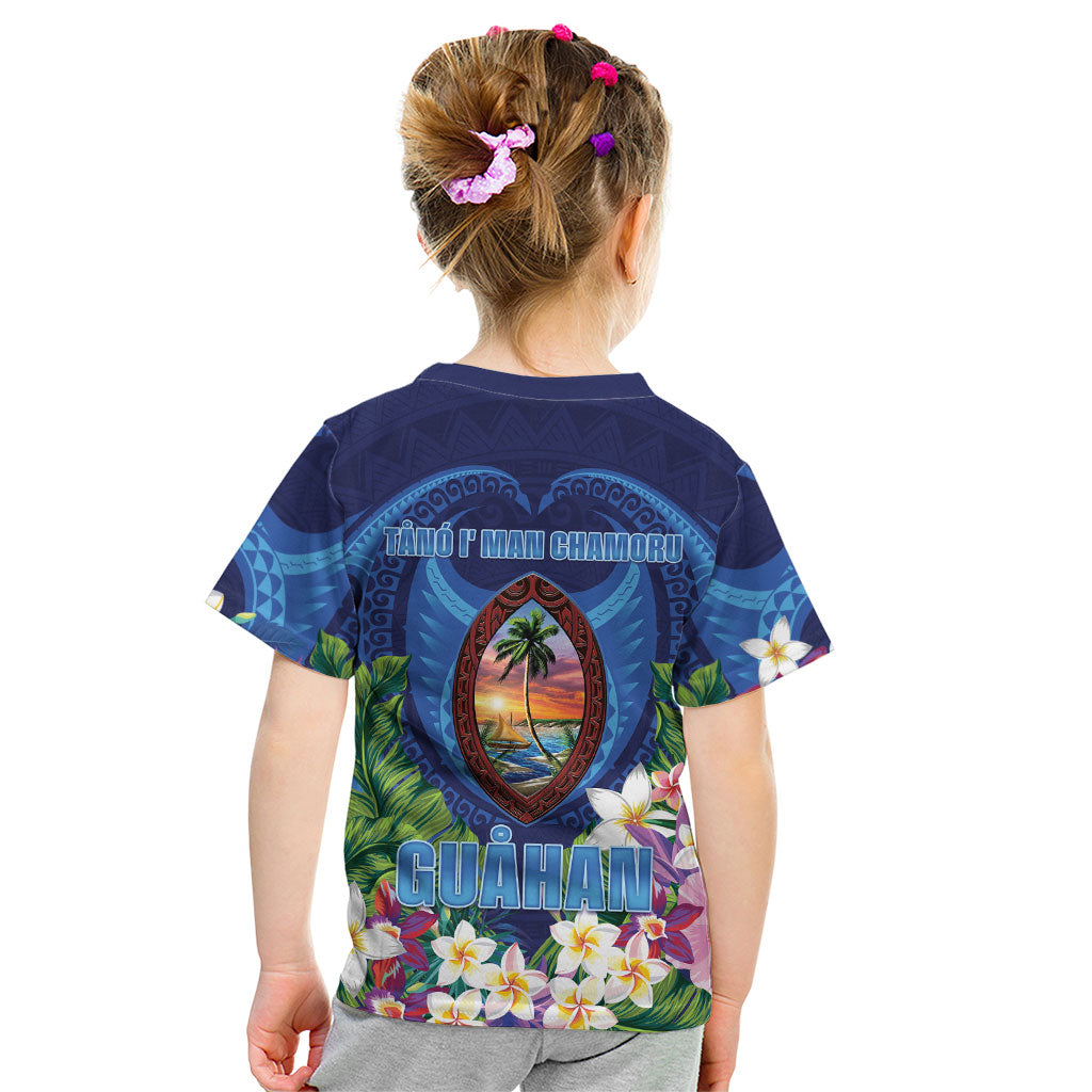 Guam Liberation Day Kid T Shirt Pas Para I Chamoru LT05 - Polynesian Pride