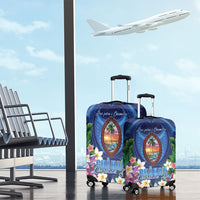 Guam Liberation Day Luggage Cover Pas Para I Chamoru LT05 - Polynesian Pride