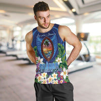 Guam Liberation Day Men Tank Top Pas Para I Chamoru LT05 Navy - Polynesian Pride