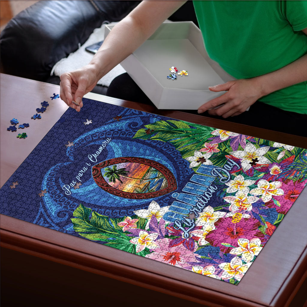 Guam Liberation Day Puzzle Pas Para I Chamoru LT05 - Polynesian Pride