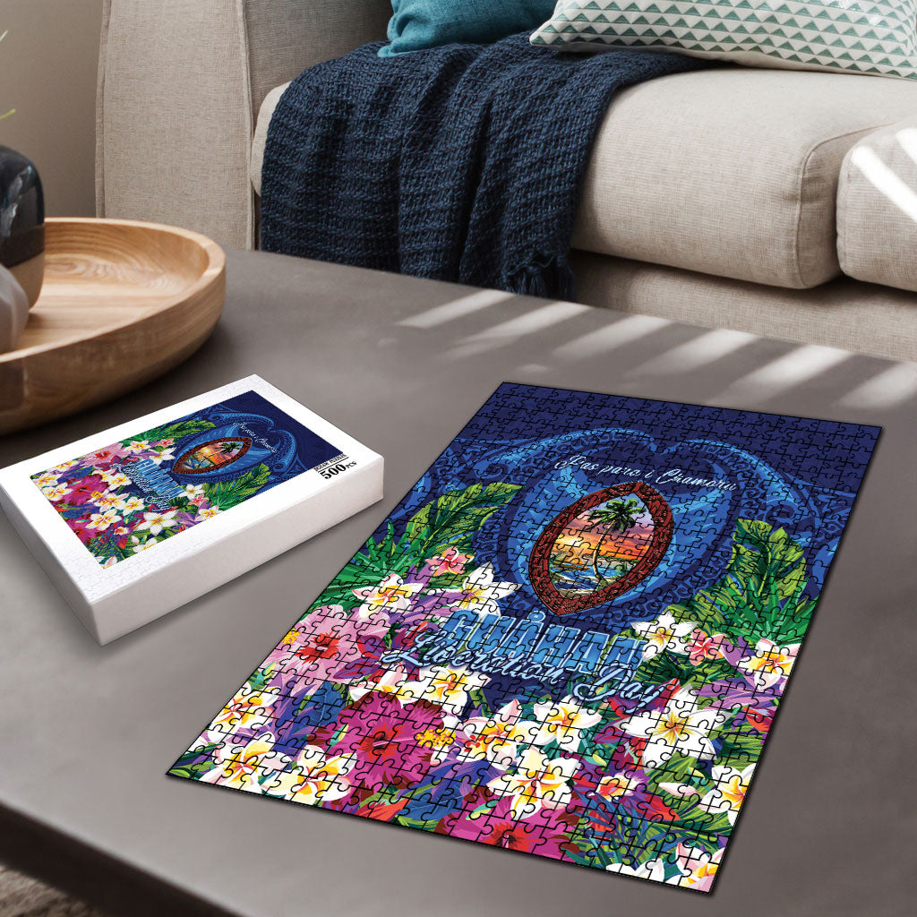 Guam Liberation Day Puzzle Pas Para I Chamoru LT05 - Polynesian Pride