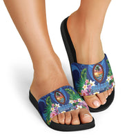 Guam Liberation Day Slide Sandals Pas Para I Chamoru LT05 - Polynesian Pride