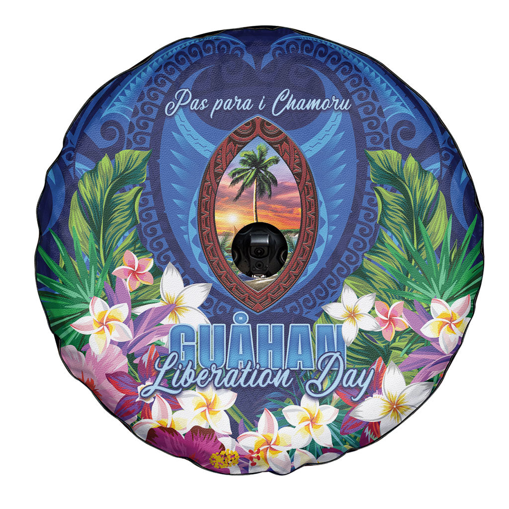 Guam Liberation Day Spare Tire Cover Pas Para I Chamoru LT05 - Polynesian Pride