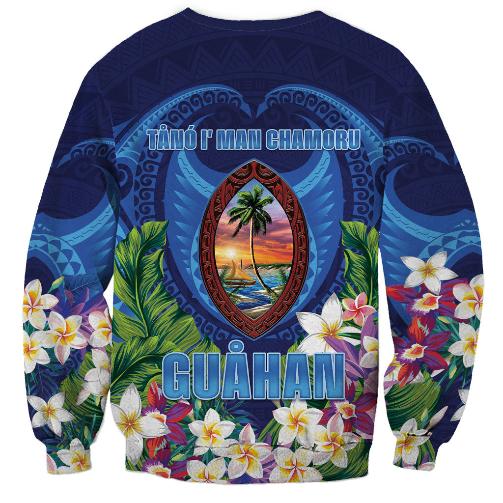 Guam Liberation Day Sweatshirt Pas Para I Chamoru LT05 - Polynesian Pride