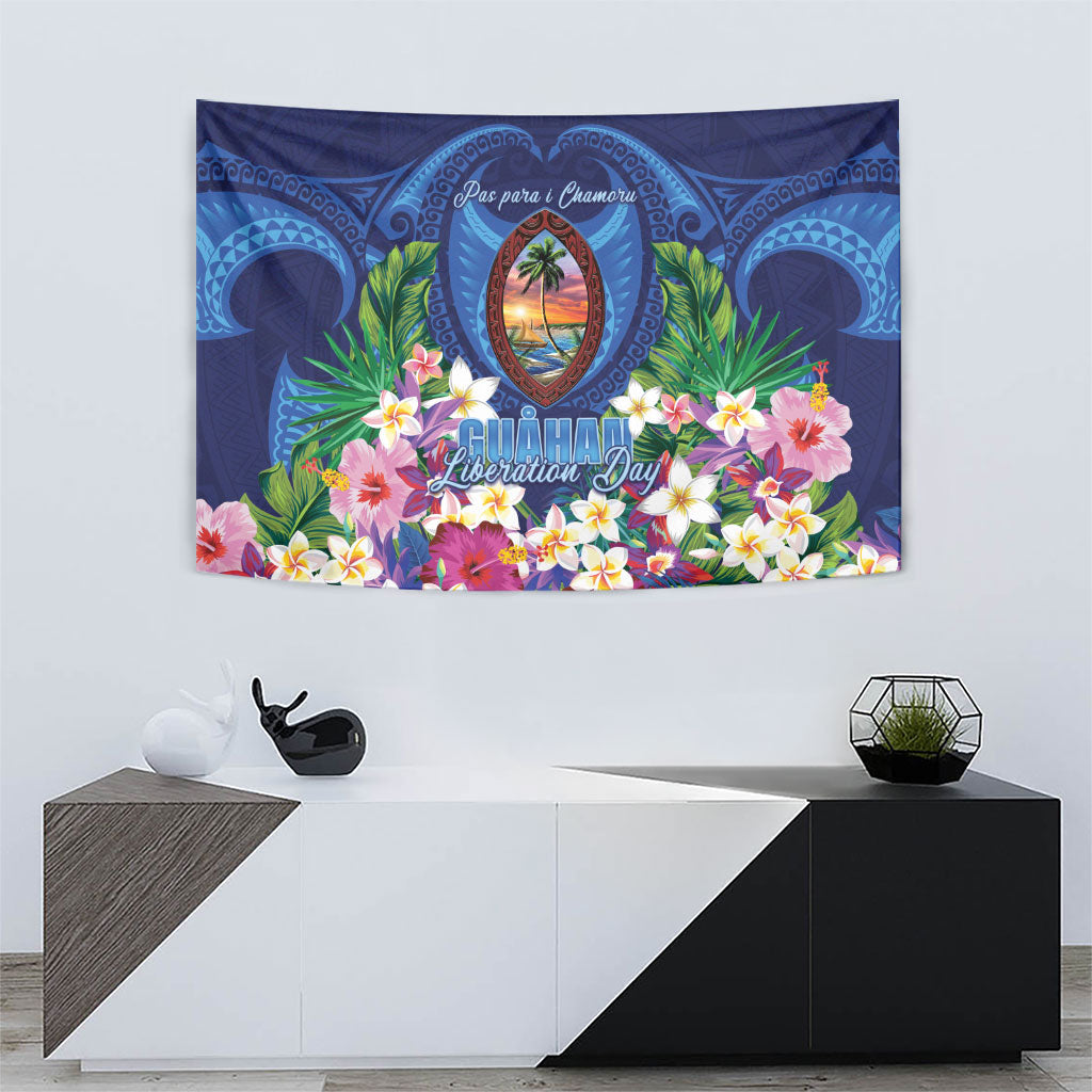 Guam Liberation Day Tapestry Pas Para I Chamoru LT05 - Polynesian Pride