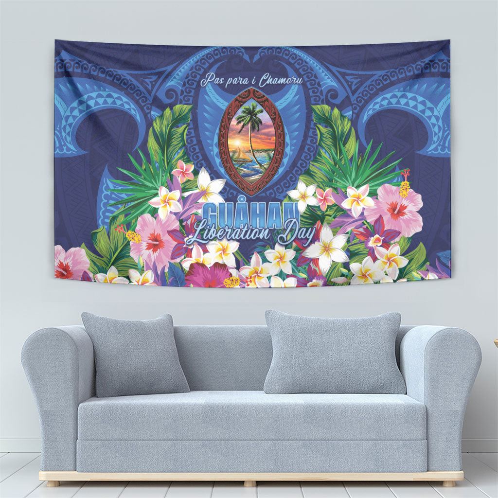 Guam Liberation Day Tapestry Pas Para I Chamoru LT05 - Polynesian Pride