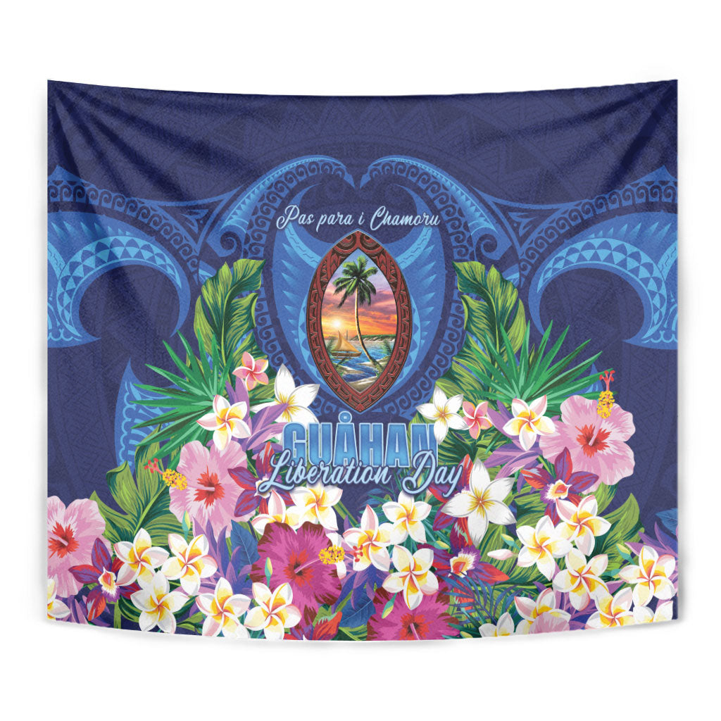 Guam Liberation Day Tapestry Pas Para I Chamoru LT05 - Polynesian Pride