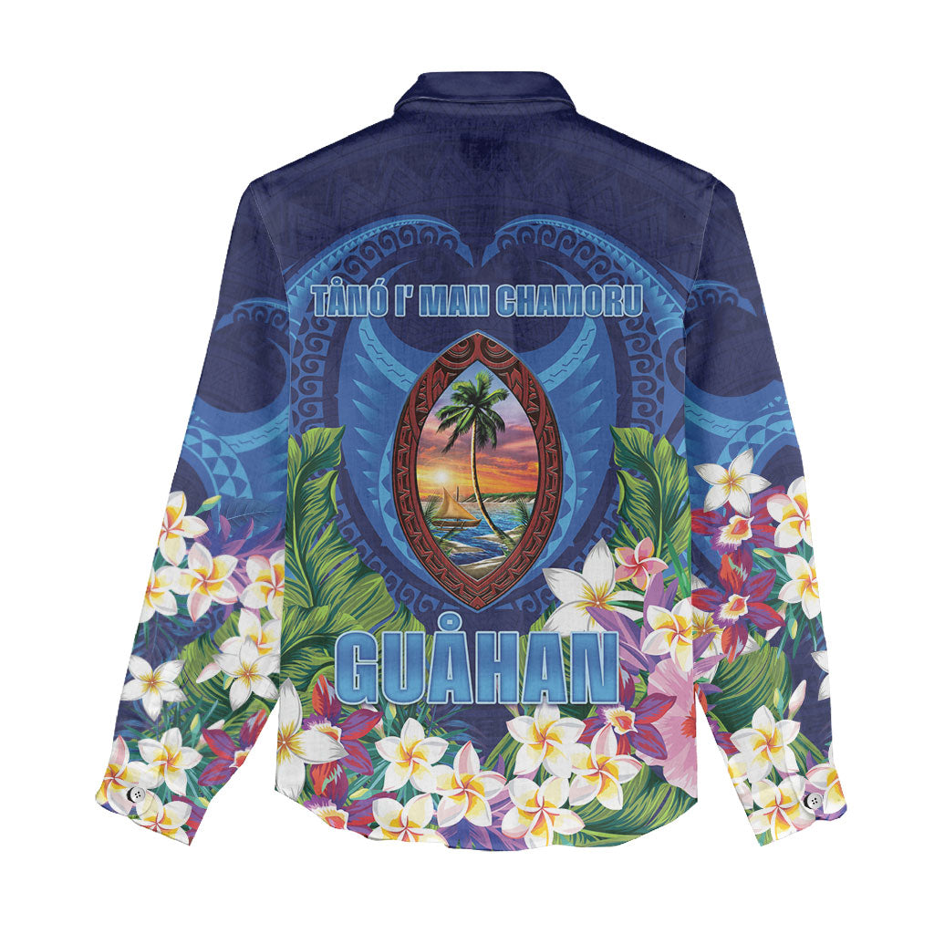 Guam Liberation Day Women Casual Shirt Pas Para I Chamoru LT05 - Polynesian Pride