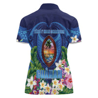 Guam Liberation Day Women Polo Shirt Pas Para I Chamoru LT05 - Polynesian Pride