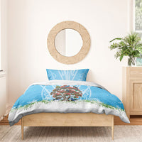 New Zealand Birds Christmas Bedding Set Pohutukawa Xmas Tree LT05 - Polynesian Pride