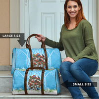 New Zealand Birds Christmas Travel Bag Pohutukawa Xmas Tree LT05 - Polynesian Pride