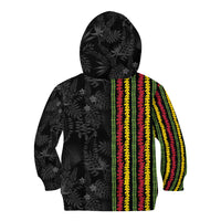 Hawaii Lei Kanaka Maoli Flag Kid Hoodie Tropical Vibes LT05 - Polynesian Pride