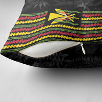 Hawaii Lei Kanaka Maoli Flag Pillow Cover Tropical Vibes LT05 - Polynesian Pride