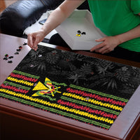 Hawaii Lei Kanaka Maoli Flag Puzzle Tropical Vibes LT05 - Polynesian Pride