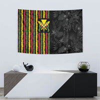 Hawaii Lei Kanaka Maoli Flag Tapestry Tropical Vibes LT05 - Polynesian Pride