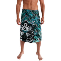 New Zealand Maori Lavalava Poutama Pikorua - Single Twist Paua Shell