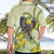 New Zealand Piwakawaka Fantail Bird Hawaiian Shirt With Kowhai Flowers