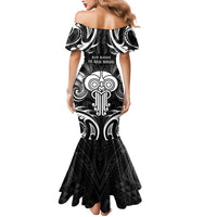 New Zealand Te Reo Maori Family Matching Mermaid Dress and Hawaiian Shirt Korero Maori Ai Au LT05 - Polynesian Pride
