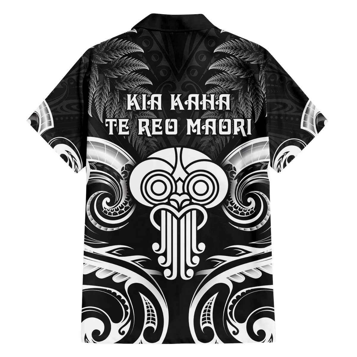 New Zealand Te Reo Maori Family Matching Puletasi and Hawaiian Shirt Korero Maori Ai Au LT05 - Polynesian Pride
