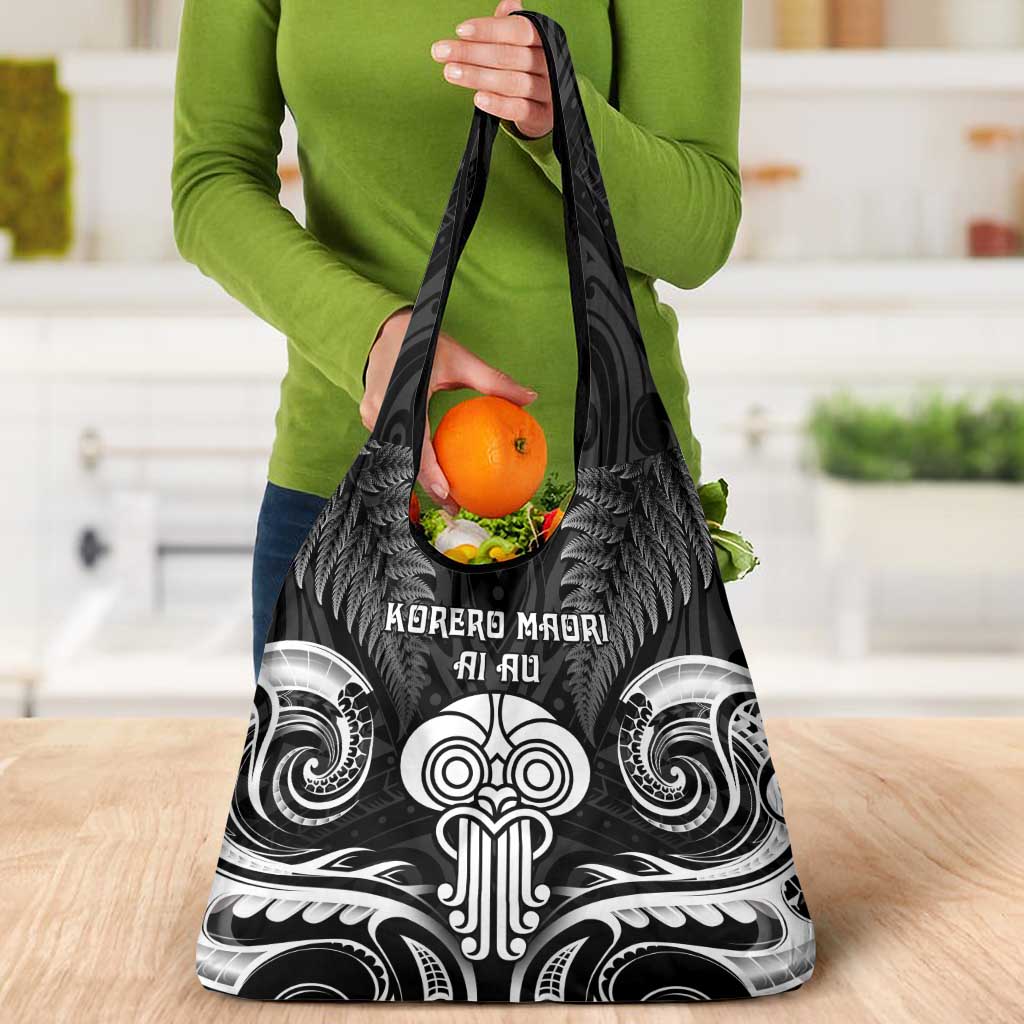 New Zealand Te Reo Maori Grocery Bag Korero Maori Ai Au