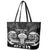 New Zealand Te Reo Maori Leather Tote Bag Korero Maori Ai Au