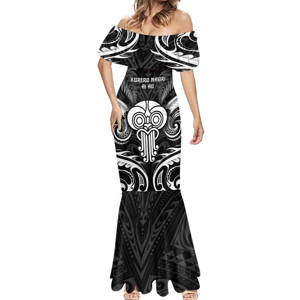 New Zealand Te Reo Maori Mermaid Dress Korero Maori Ai Au LT05 - Polynesian Pride