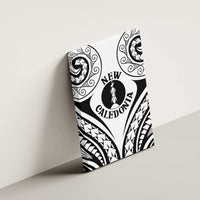 New Caledonia Day Canvas Wall Art Polynesian Curves White Color - Polynesian Pride