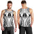 New Caledonia Day Men Tank Top Polynesian Curves White Color - Polynesian Pride