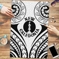 New Caledonia Day Puzzle Polynesian Curves White Color - Polynesian Pride