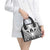 New Caledonia Day Shoulder Handbag Polynesian Curves White Color - Polynesian Pride