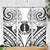 New Caledonia Day Skinny Tumbler Polynesian Curves White Color - Polynesian Pride
