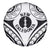 New Caledonia Day Spare Tire Cover Polynesian Curves White Color - Polynesian Pride