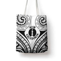 New Caledonia Day Tote Bag Polynesian Curves White Color - Polynesian Pride
