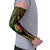 New Caledonia Day Arm Sleeves Polynesian Curves Reggae Color - Polynesian Pride