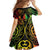 New Caledonia Day Family Matching Tank Maxi Dress and Hawaiian Shirt Polynesian Curves Reggae Color - Polynesian Pride