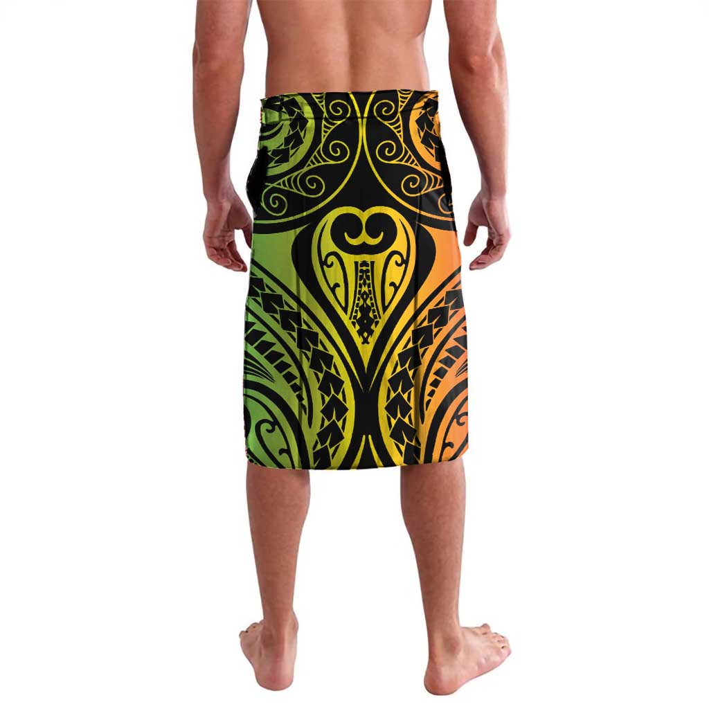 New Caledonia Day Lavalava Polynesian Curves Reggae Color - Polynesian Pride