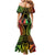 New Caledonia Day Mermaid Dress Polynesian Curves Reggae Color - Polynesian Pride