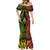 New Caledonia Day Mermaid Dress Polynesian Curves Reggae Color - Polynesian Pride