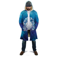 Marshall Islands Manit Day Cloak Tribal Dolphin With Marshall Seal - Polynesian Pride