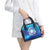 Marshall Islands Manit Day Shoulder Handbag Tribal Dolphin With Marshall Seal - Polynesian Pride
