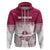 Adi Cakobau School Hoodie 75th Anniversary LT05 Zip Hoodie Pink - Polynesian Pride