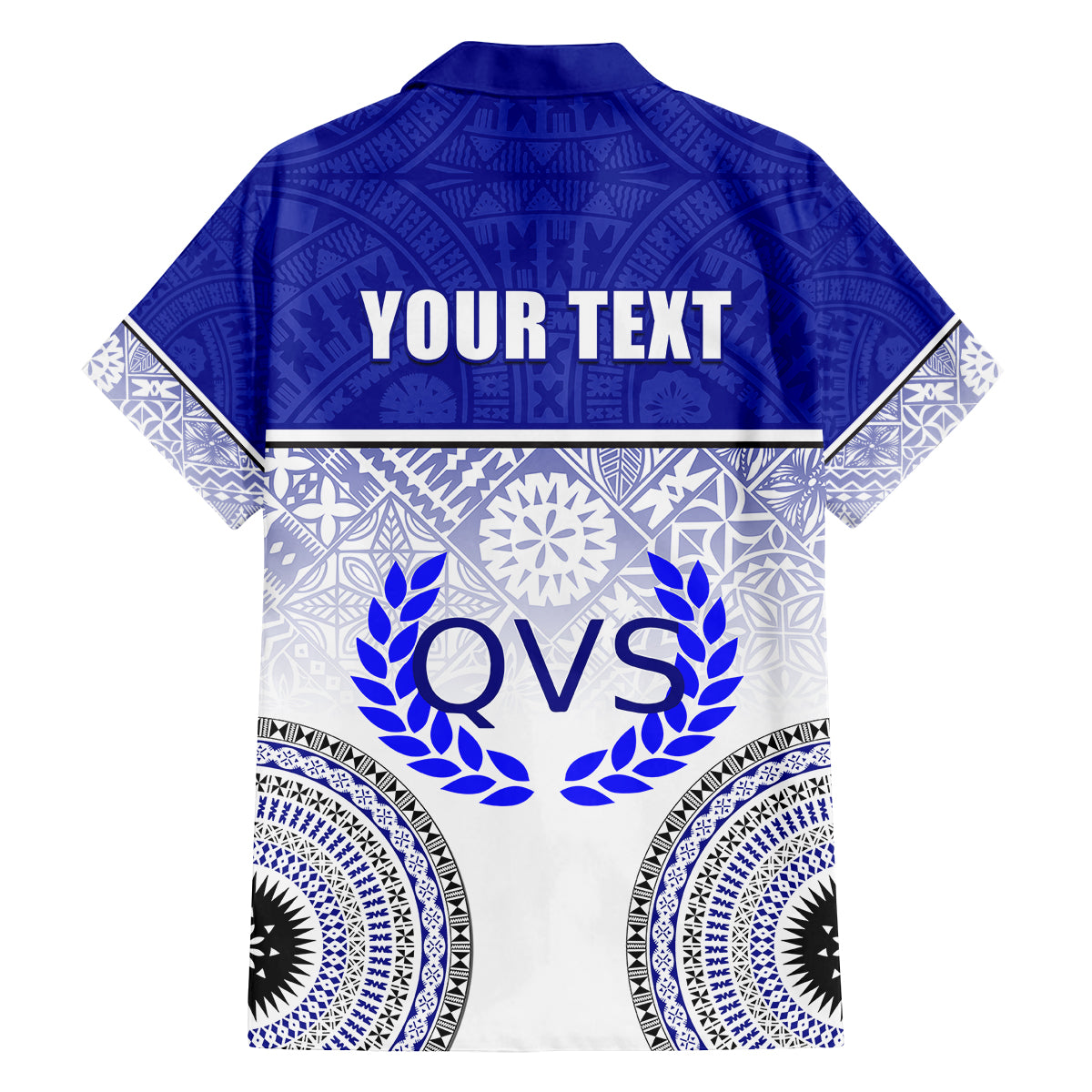 Personalized Queen Victoria School Family Matching Tank Maxi Dress and Hawaiian Shirt With Fijian Tapa Pattern LT05 - Polynesian Pride