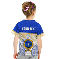 Personalized Ratu Kadavulevu School Kid T Shirt With Fijian Tapa Pattern LT05 - Polynesian Pride