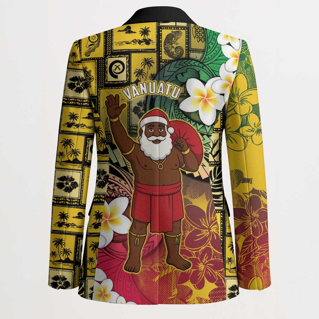Vanuatu Christmas Blazer Ni-Van Santa Retro Style - Polynesian Pride